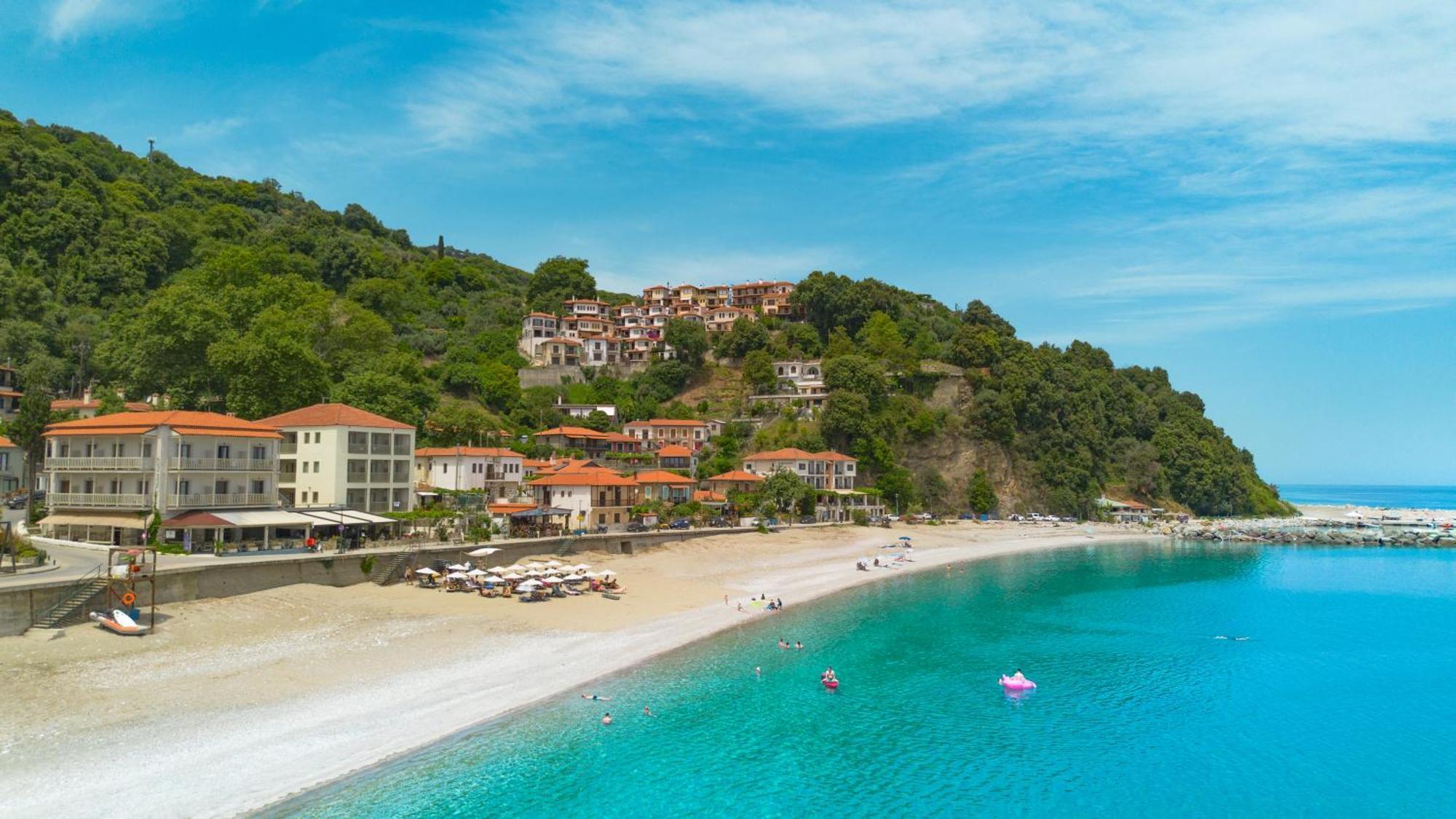 Kenta Beach Hotel Agios Ioannis (Thessaly) Exterior foto